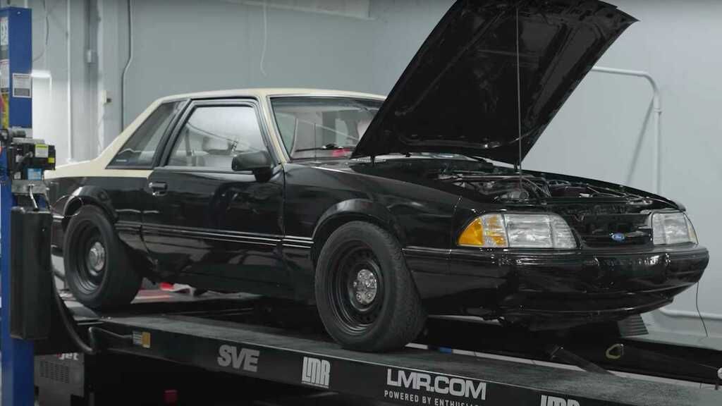 Old Ford Fox Body Mustang Ssp Hits The Dyno Showing