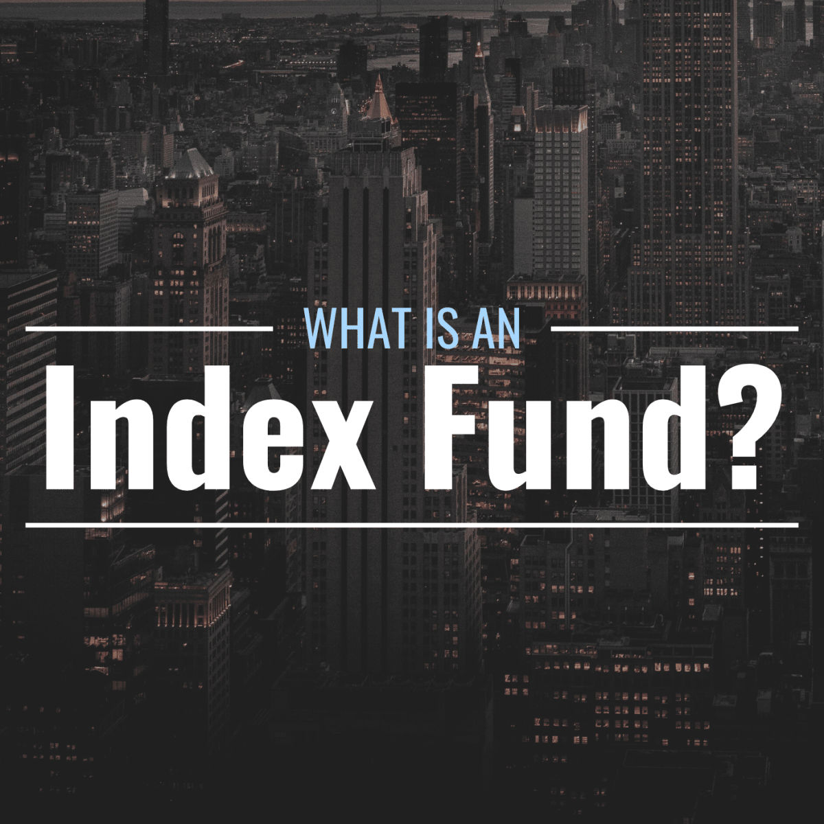 What Is An Index Fund Definition Examples Pros