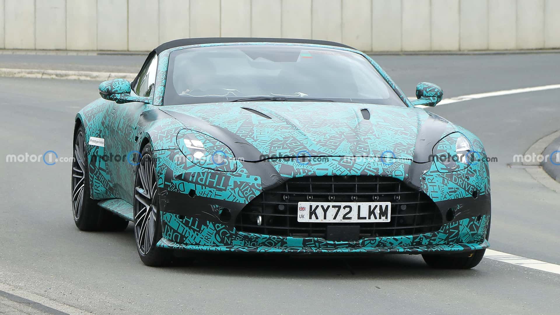 Aston Martin Vantage Spy Video Catches Coupe And