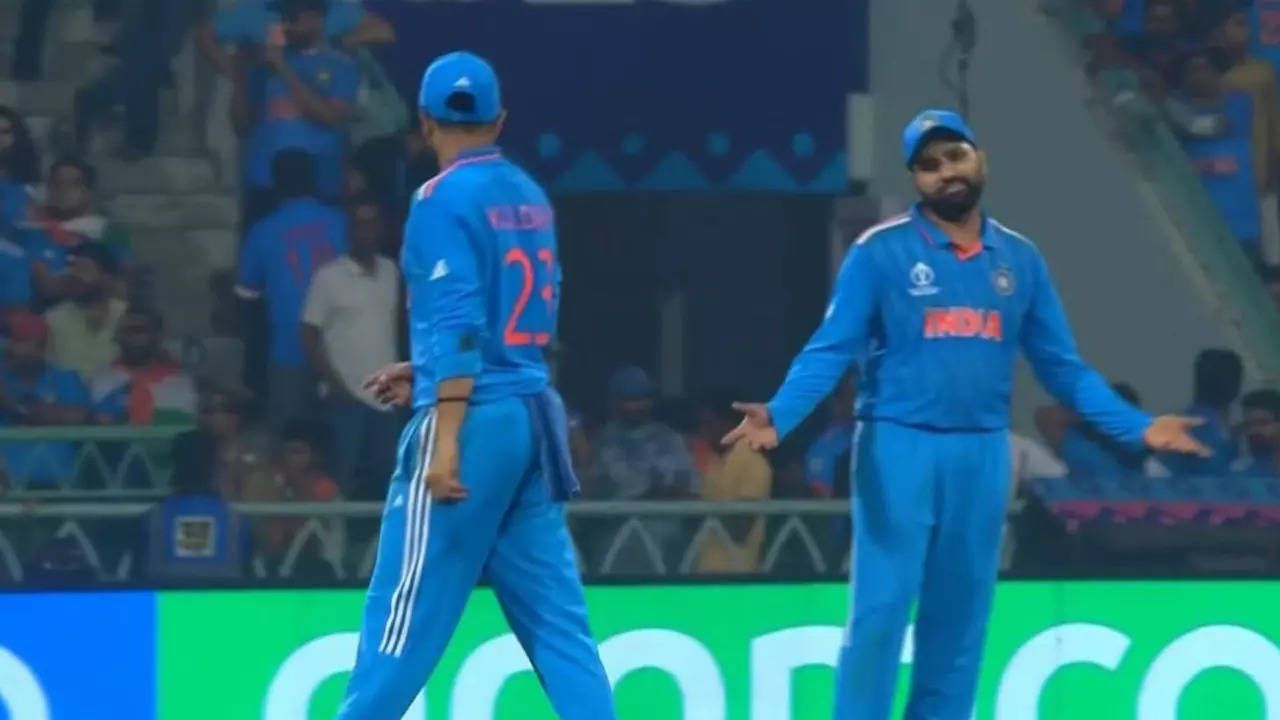 WATCH Captain Rohit Sharma Expresses Frustration As