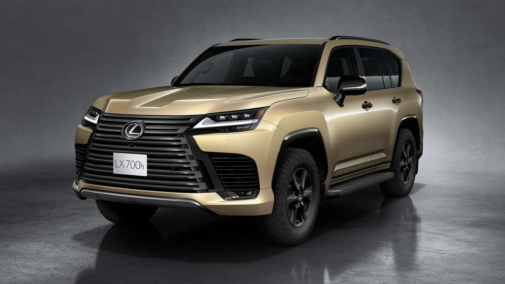 The Lexus LX700h Overtrail Is A Rugged Hybrid Luxobarge