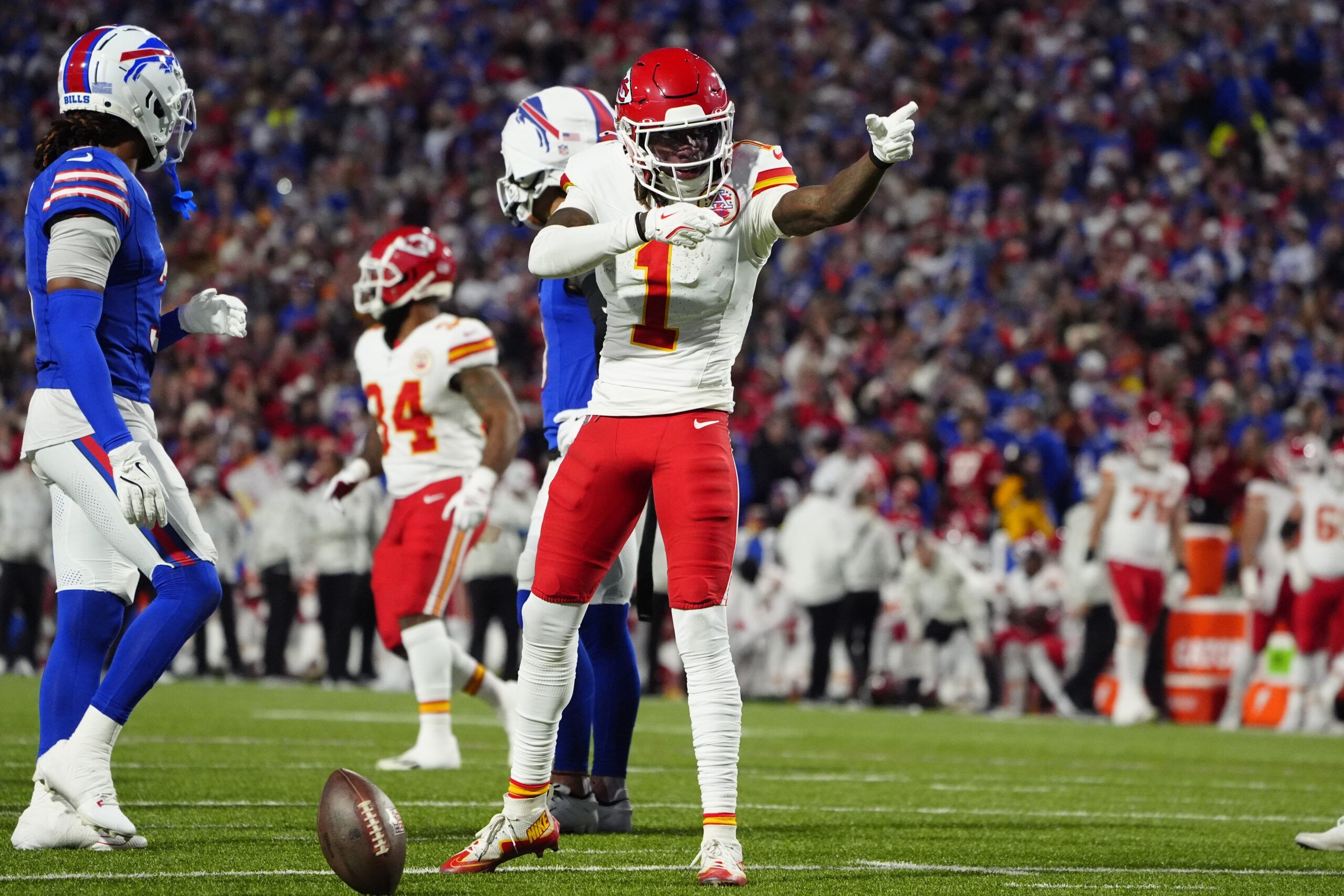 Chiefs Wr Xavier Worthy Is Taking The Afc Championship