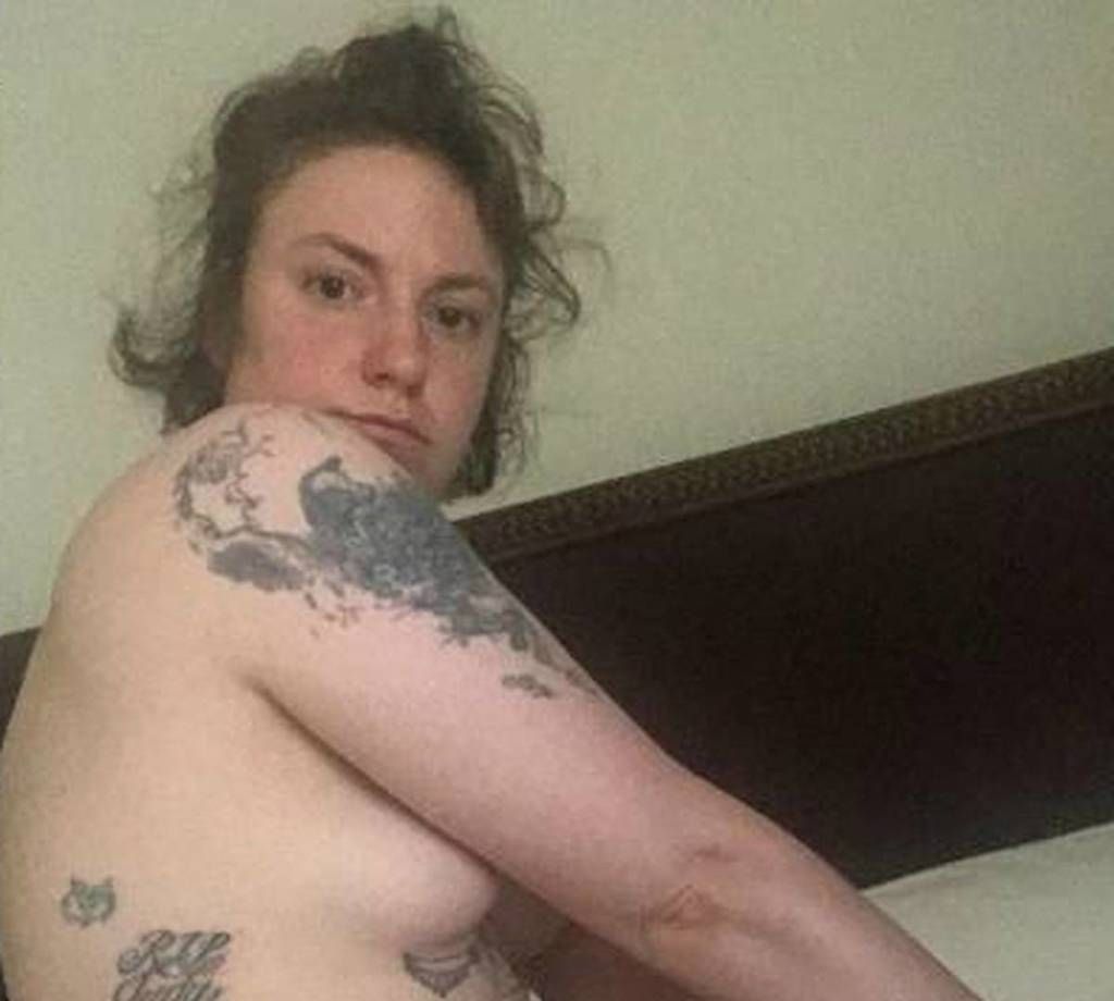 Lena Dunham Shares Naked Snaps To Celebrate