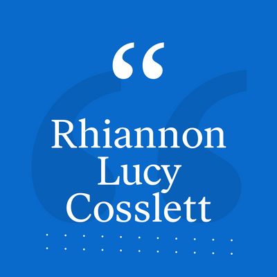 Rhiannon Lucy Cosslett