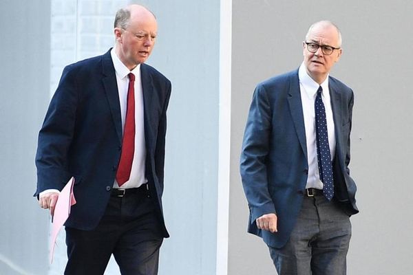 What time is Chris Whitty and Patrick Vallance's broadcast today and how can I watch it?