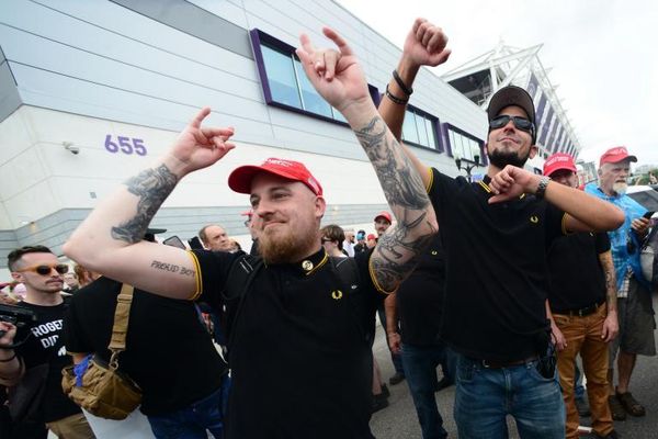 Donald Trump refuses to condemn white supremacist Proud Boys as group celebrates president's 'stand back, stand by' comment
