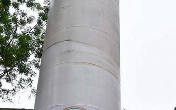 Khammam hospital equipped with liquid oxygen tank