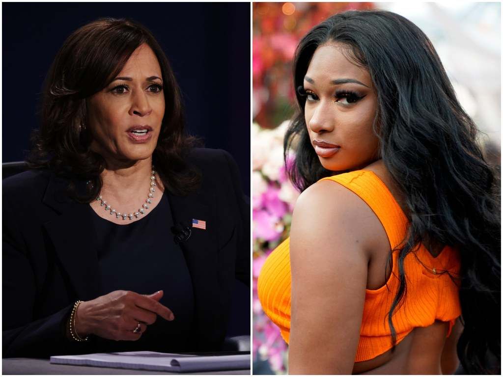 Kamala Harris praises rapper Megan Thee Stallion’s…