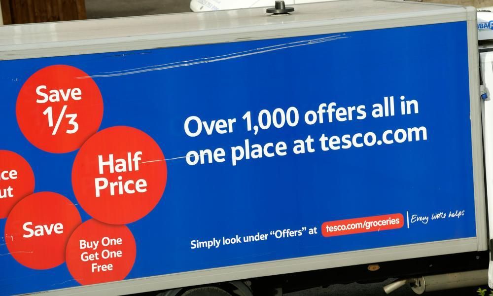 Tesco price jumps between online order and delivery