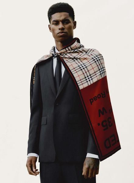 Marcus Rashford Teams Up With Burberry To Help Young…