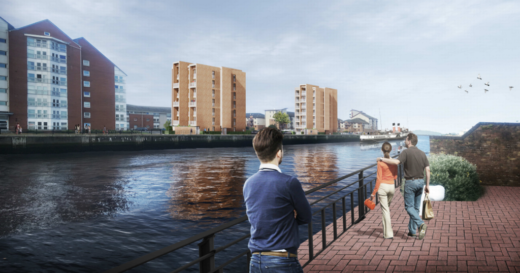 Sevenstorey flats proposed for South Ayrshire harbour