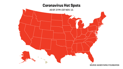 Almost Every U.S. State Is Now Officially a Coronavirus Hot Spot