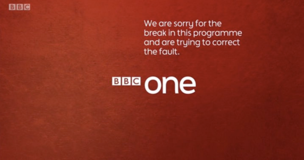 BBC One forced to apologise as channel goes 'off air'…