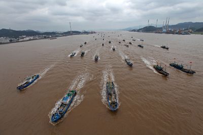 China’s Monster Fishing Fleet