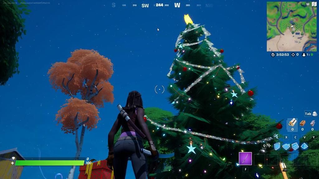 ‘Fortnite’ Holiday Trees Locations Where To Dance At…