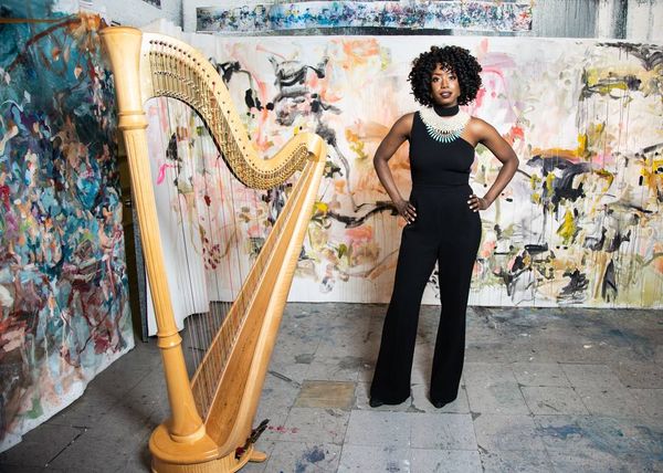 Sonic salve: The healing power of harpist Brandee Younger