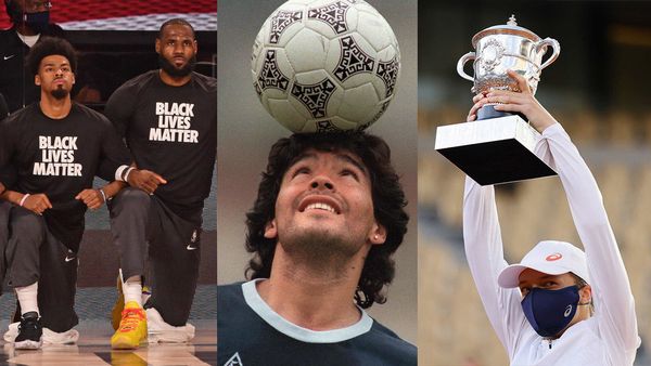 Lockdown, protest and mourning: 2020 was a sporting year like no other