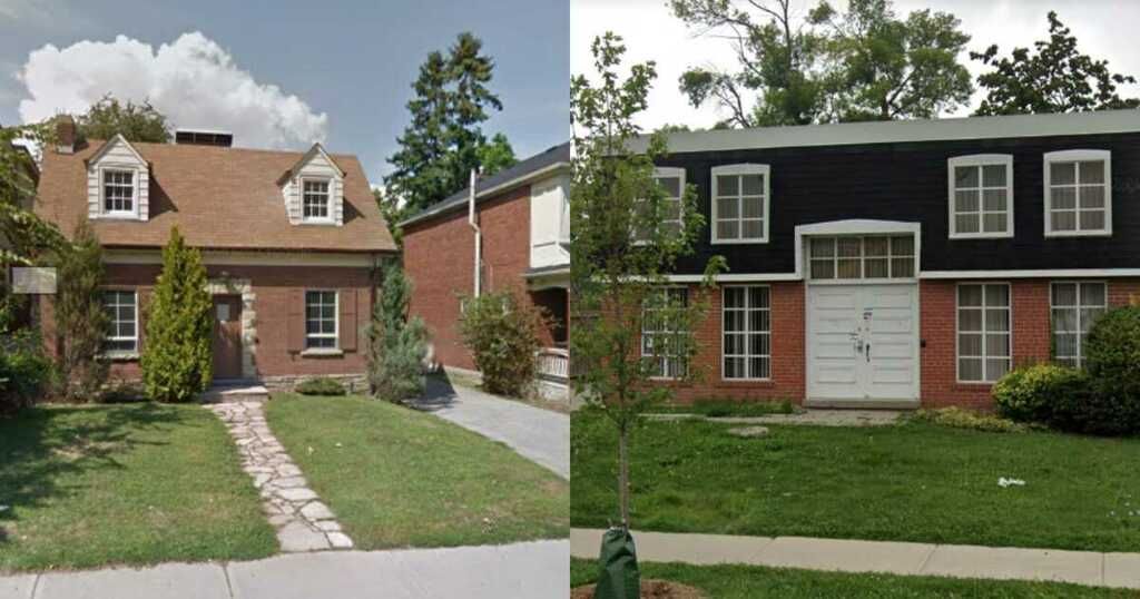 Toronto Is Full Of Fake Houses That Look Normal On The…