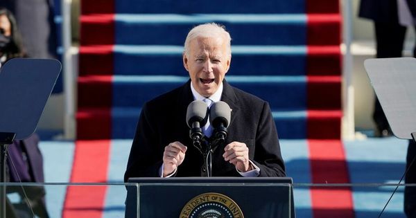 9 key moments from Joe Biden's first speech that finally buried the Trump era