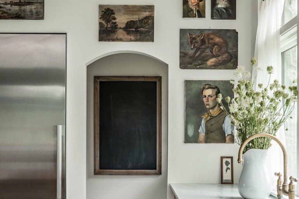 how a fine art print can transform your kitchen into a... How to transform your kitchen with art