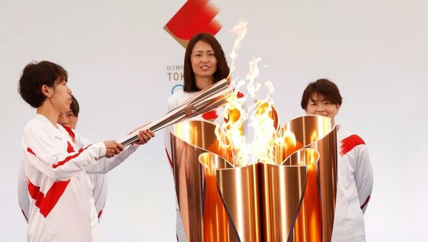 Olympic torch relay begins 121-day journey to Tokyo