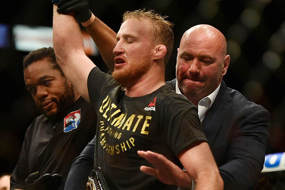 Dana White Says Justin Gaethje ‘couldnt Be In A 