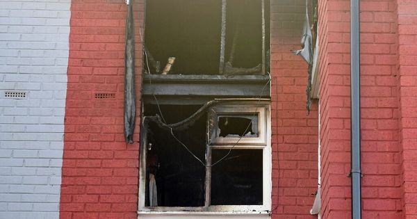 Windows blown out as blaze engulfs entire floor of Kirkdale home