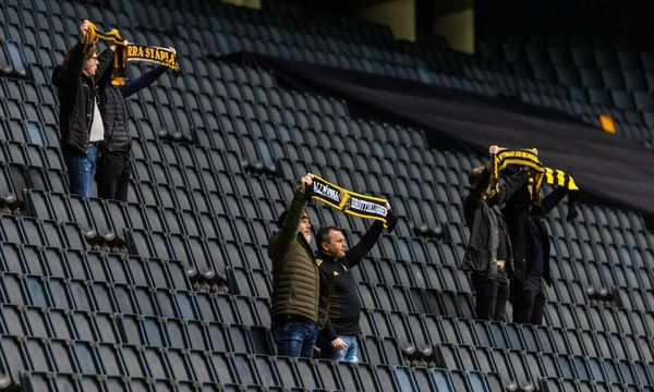 ‘You smell like fish’ – Swedish fans try to create atmosphere despite rule of eight