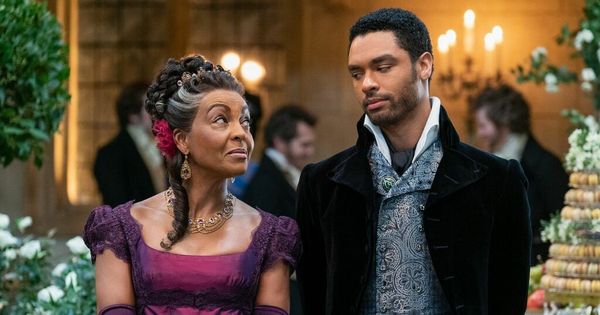 Bridgerton's Adjoa Andoh explains why Rege-Jean Page's exit is 'not a surprise'