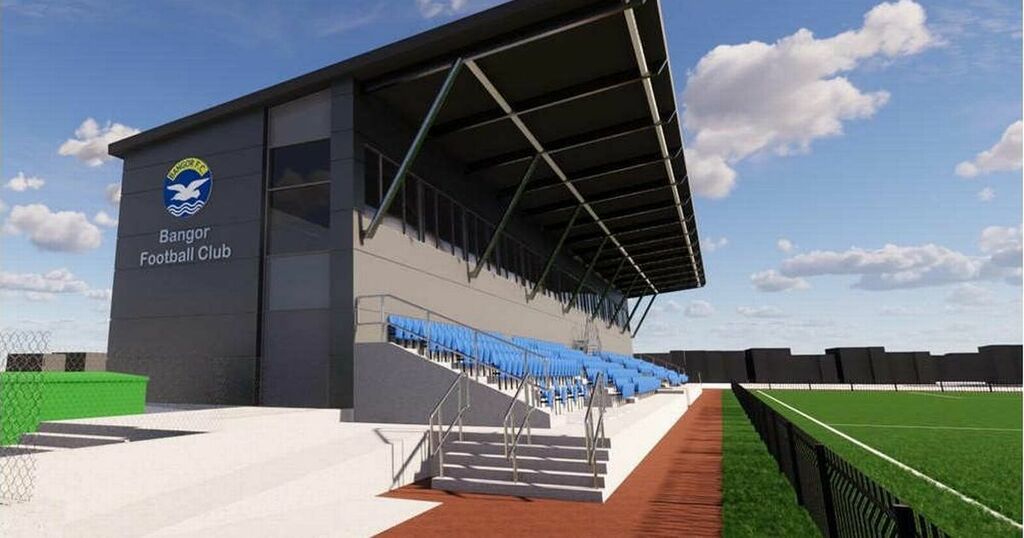 Bangor FC reveal ambitious plans for new grandstand…