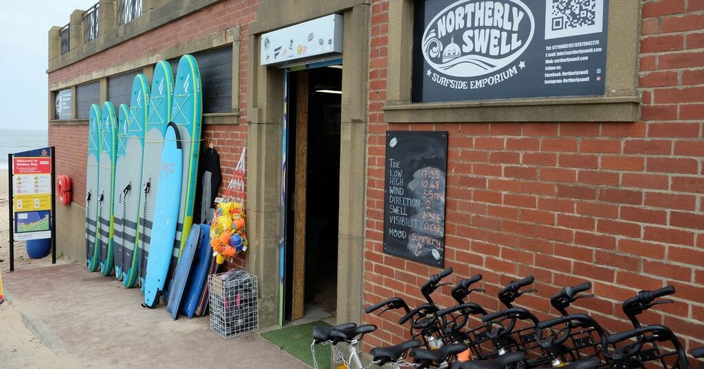 New surf and bike rental shop opens in former Whitley…