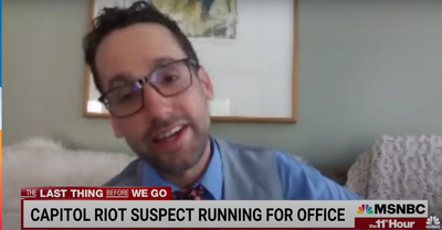 Someone please tell this poor simple insurrectionist which office he's running for