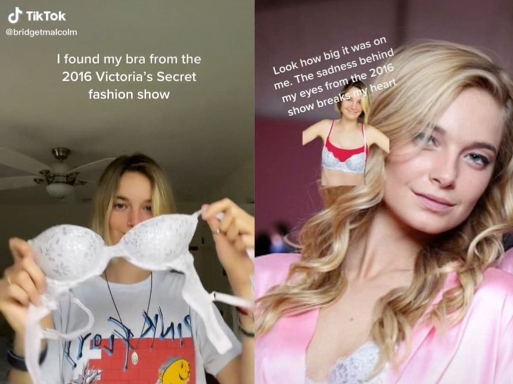 The sadness behind my eyes': Ex-Victoria's Secret model hits out at lingerie  brand in viral TikTok
