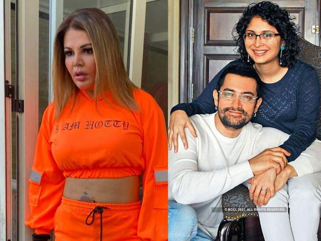 Rakhi Sawant reacts to Aamir Khan and Kiran Rao's…