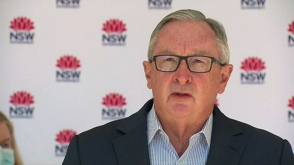 NSW's low vaccine supply sees people 'chasing' jabs like The Hunger Games, Brad Hazzard says