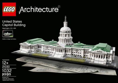 An alleged insurrectionist had a fully assembled Lego set of the U.S. Capitol