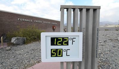 Death Valley set a new record-high temperature. But the daily lows are more concerning