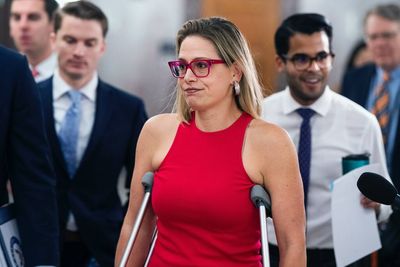 Here comes Kyrsten Sinema to foil her own party again