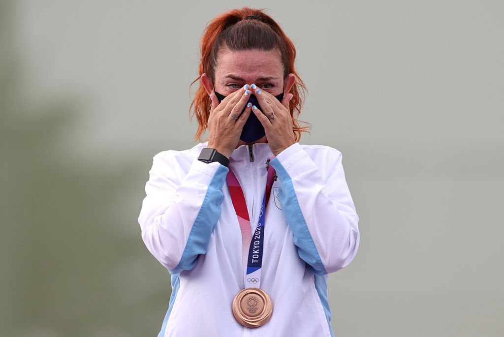 OlympicsShootingTears of joy as San Marino