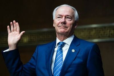 Arkansas's governor is very sorry he engineered a COVID surge in his state