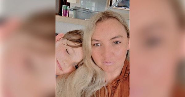 Hero son saves blind mum's life after freak bathroom blaze