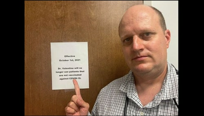 An Alabama doctor will stop seeing patients who refuse to get the vaccine