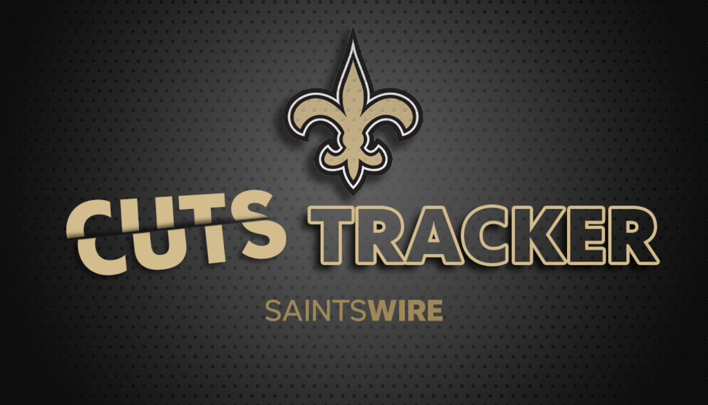 New Orleans Saints updated 80-man roster after second round of cuts