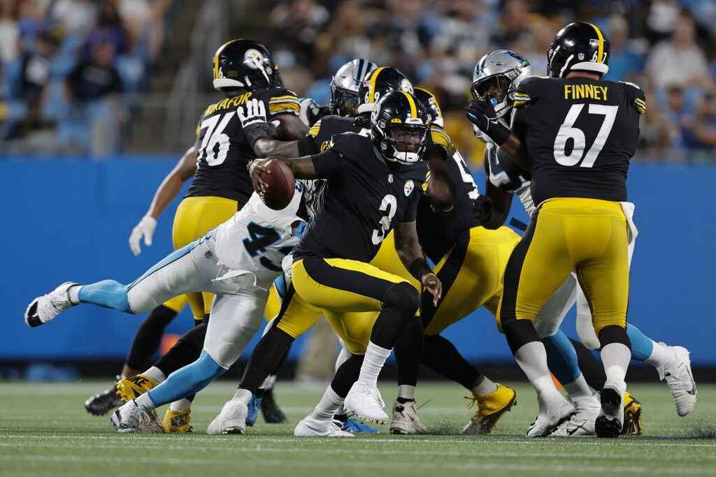 Steelers sleepwalk through final preseason game vs the Panthers