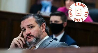 Ted Cruz, you dunce, you Eddie Munster-looking nincompoop, it's time to log off