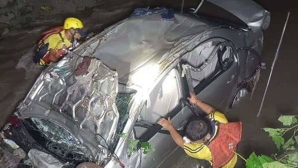 Uttarakhand: Car with 2 passengers falls in drain following heavy rains