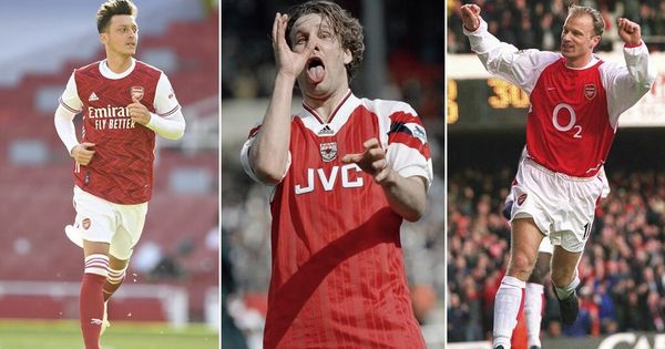 Mesut Ozil, Paul Merson, Dennis Bergkamp: Arsenal's best No.10s ranked and rated