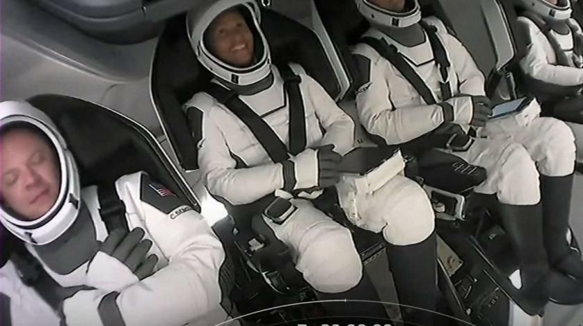 'Happy' SpaceX Tourist Crew Spend First Day Whizzing Around Earth