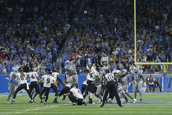 Longest field goal in NFL history: Ravens' Justin Tucker crushes Lions  upset bid in final seconds