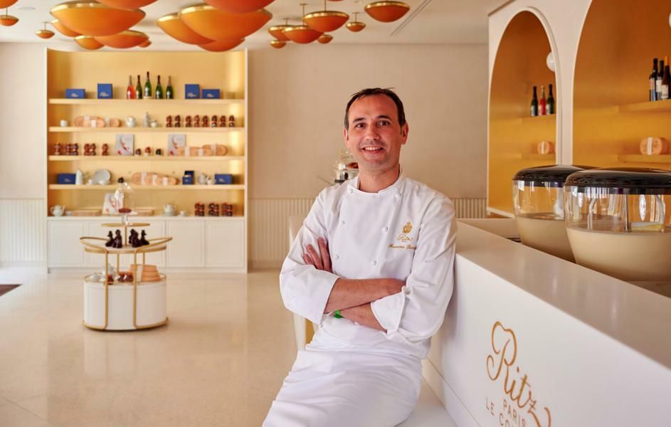 Michael Riddell Chef Ritz The Ritz Hotel’s Head Pastry Chef Reimagines France’s…